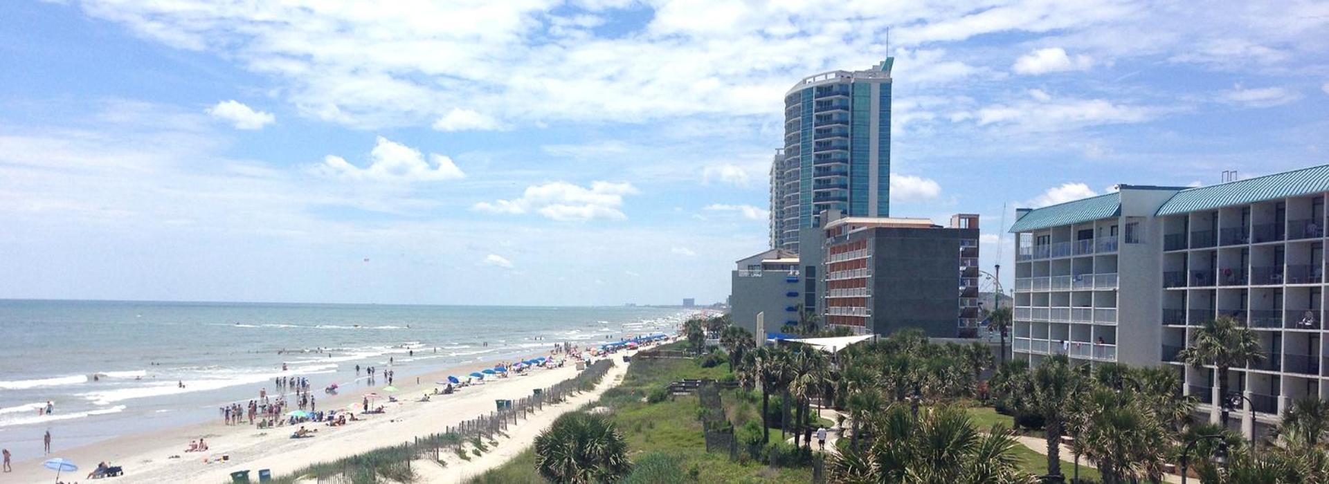 Bar Harbor On The Oceanfront Hotel Myrtle Beach Eksteriør billede